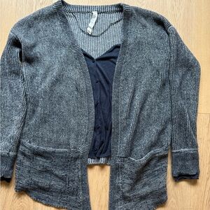 lululemon athletica blue Open-Front Cardigan